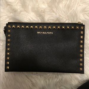 michael kors studded Clutch